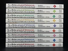 As a Reincarnated Aristocrat Manga Volumes 1-9 Brand New English Authentic picture