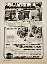 1964 Print Ad Penn 49M Mariner Fishing Reels 43-LB Lake Trout Philadelphia,PA picture