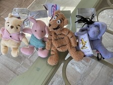 RARE 1st SERIES VINTAGE Disney Classic Winnie the Pooh 4 Piece Collector Set picture