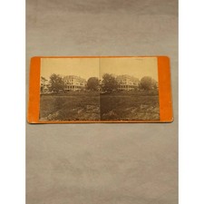 1870s Stereoview Shortlidge's Media Academy Boys School Media PA Advertising picture