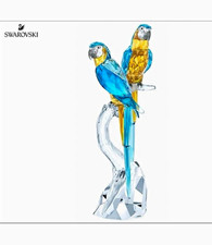 Swarovski Crystal Paradise Macaws 5301566 Mint Condition with Original Box MIB picture