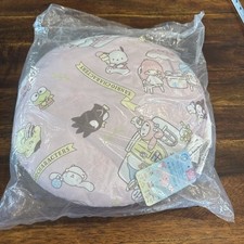 Rare Sanrio Characters Round Cushion Pink 14 Inches picture