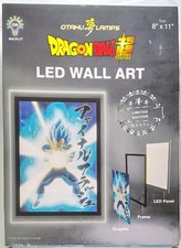 OTAKU LAMPS DRAGON BALL Z ANIMATION LED WALL ART LIMITED EDITION   picture