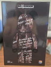 Bearbrick Macau 2023 x BLACK Scandal Yohji Yamamoto 100% & 400% Set. picture