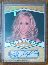 2009 Upper Deck Spectrum Baseball Spectrum of Stars Kendra Wilkinson Auto KW picture