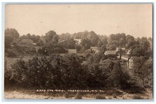 c1910's Bird's Eye View Versailles New York NY, Cattaraugus RPPC Photo Postcard picture