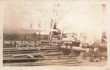 LP07  Cotton Valley Louisiana Ohio Merritt Oil Company RPPC 1925 Postcard picture
