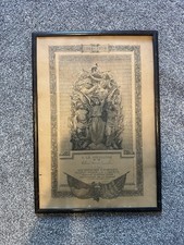 WWI French Memorial Certificate to US Navy Sailor William Harmon Franklin picture