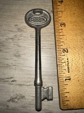 Antique CORBIN Skeleton Key #3 Solid Barrel picture