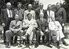 1939 Baseball Hall of Fame Babe Ruth PHOTO First Induction Group Ceremony Photo picture