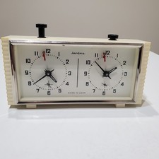 Chess Soviet Clock Vintage USSR Tournament Mechanical Timer Jantar Yantar 1980s picture