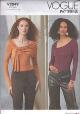 Sewing Pattern Vogue 2049 Misses' Bodysuits picture