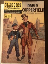 Classics Illustrated #48. David Copperfield By Charles Dickens. June 1948 picture