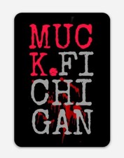 State of Ohio MAGNET - MUCK FICHIGAN Premium Vinyl Football picture