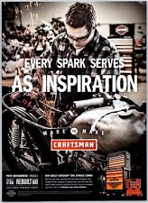 PRINT AD 2013 Craftsman Harley Davidson Tool Storage Combo Spark Inspo 7.5x10.5 picture