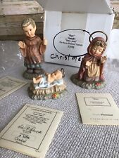 VTG The Berta Hummel Nativity 3 pc. Set Mary, Joseph, & Baby Jesus Goebel w/ Box picture