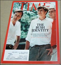 3/16/2015 Time Magazine The Bush Identity Jeb Bush George W. Bush George H.W. picture