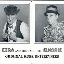 Vtg Marathon Gas Ohio Oil Co Souvenir Folder Uncle Ezra Elnorie Rube Comedians picture