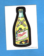 TOPPS WACKY PACKAGES 1967 DIE CUT # 23 MULLER BEER PACK FRESH NMMT/NMMT+ picture