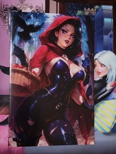 Artists Alley Multiverse Saga Gothic Red Riding Hood Nice  By Dhaxina 🍺 picture