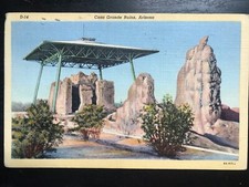 Vintage Postcard 1946 Casa Grande Ruins Nat'l Park, Coolidge, Arizona (AZ) picture