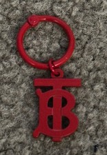 Limited Edition Burberry Red Logo Charm Collectable picture