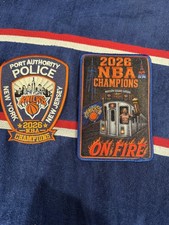 Port Authority Police NY Knicks NBA Champions Patch Subway Patch picture