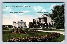 Lincoln NE-Nebraska, College Of Agriculture, Antique, Vintage Souvenir Postcard picture