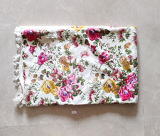 Antique Multi Color Floral Pattern Shawl Women Fashion Decor Retro Props CL277 picture