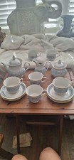 Authentic Ukrainian Soviet Tea Set  Korosten Porcelain Factory 15 Pieces Rare picture