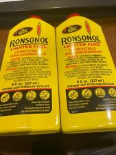 Ronsonol Best Lighter Fuel 8 OZ Bottle works with All Wick-Type LighterLot 0f 96 picture