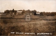 Petersburg Ohio c1910 Mahoning Wilson Homestead RPPC Photo Postcard COPY picture
