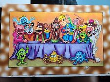 CEREAL CHARACTERS LAST SUPPER BREAKFAST COUNT CHOCULA BOO BERRY FRANKENBERRY  picture