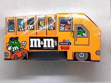 Vintage M&M's Mini's School Bus Candy Display New Unopened With Candy  picture