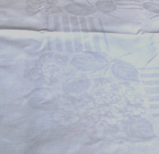 Vintage Damask Linen Tablecloth 84x56