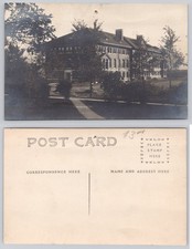 Vintage VELOX RPPC School College Building Architecture Postcard c1910s picture
