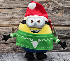 Minions Otto Christmas Animated Singing Plush Despicable Me Deck The Halls picture