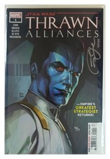 Autographed Thrawn Alliances #1 w/2 sets of Thrawn Stories Lot of 10 picture