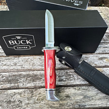 Buck 116 Caper Cherry Wood Handel “RARE” picture