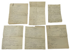 1927–1931 Handwritten Sherwood Family Christmas Lists – Stockbridge, MA picture