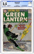 Showcase #22 CGC 2.5 1959 0316749013 1st and origin Silver Age Green Lantern picture