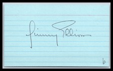 James Ellison - Actor - 3x5 Card - Signed / Autograph (b) picture