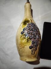 Italian Decantor By Bordeaux Hand Painted Grapevine  Tabletops  /'Bordeaux '  picture