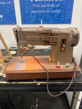 💙Vintage 1960s Singer 328K Sewing Machine+ foot pedal~Working picture