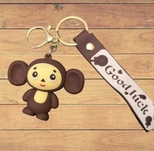 Cheburashka Russian Cartoon Character. Keychain, Car Key, Purse Charm Чебурашка  picture