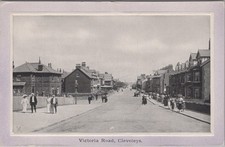 Victoria Road Cleveleys Lancashire England Street View Advance 1900s Postcard picture