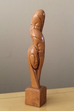 LARGE THREE GRACES ABSTRACT MID CENTURY SCULPTURE FEMALE GIRLS VTG 50s 60s ART picture