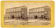 NEW YORK CITY STEREOVIEW - Wood's Museum - E & HT Anthony 1860s picture