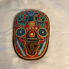 Vintage Huichol Yarn Art Mask picture