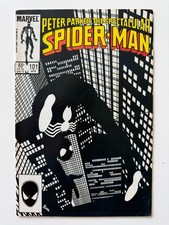Peter Parker The Spectacular Spiderman 101 Black Suit Marvel Comics 1985  picture